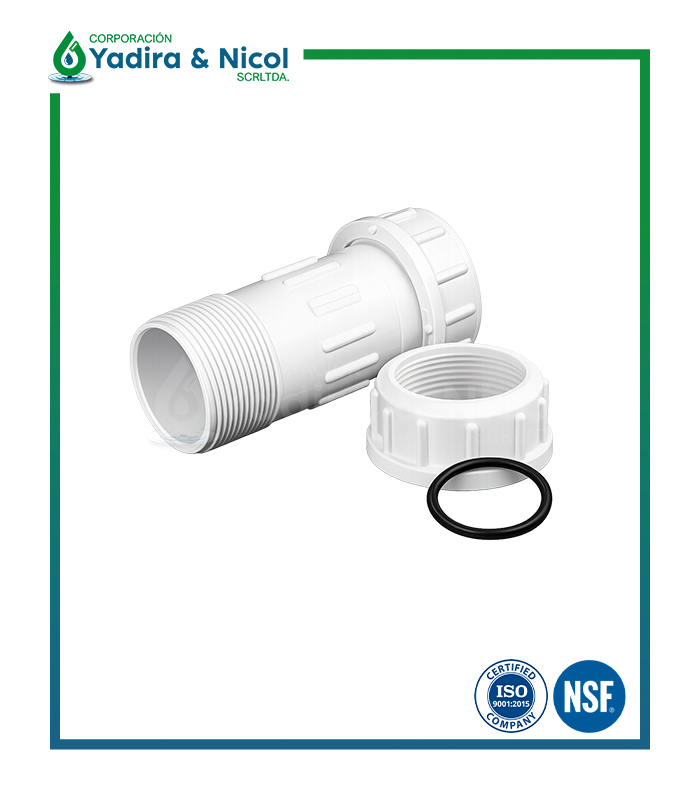 ACOPLE BLANCO PVC LESSO