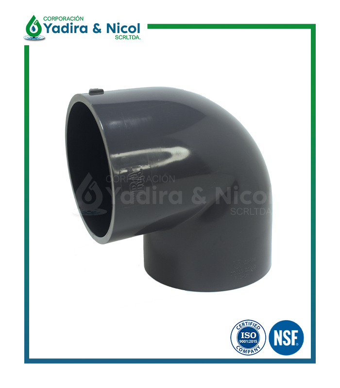 CODO DE 90° A PRESIÓN PVC SCH-40 ERA