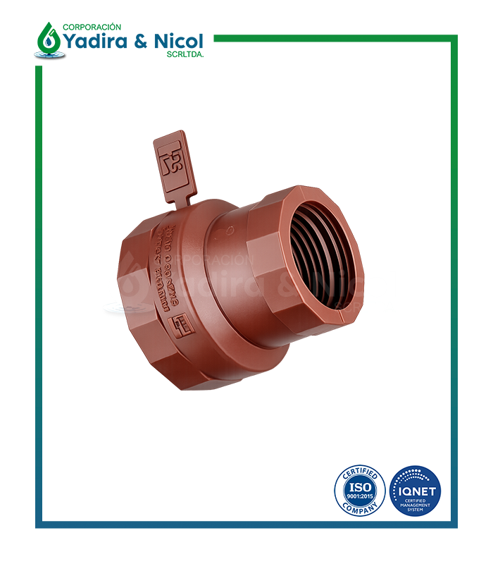 REDUCCIÓN CAMPANA CON ROSCA HIDRO PPH IPS