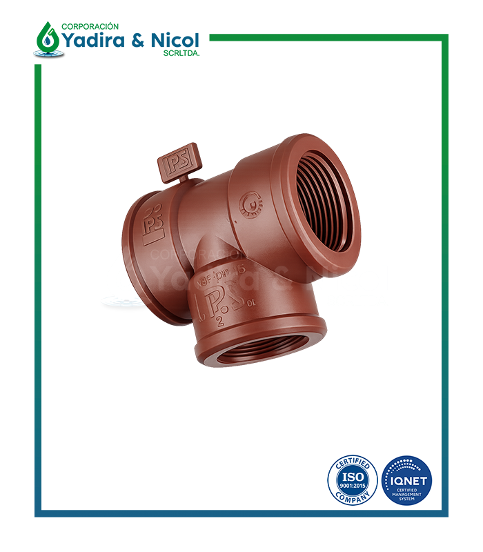 TEE CON ROSCA HIDRO PPH IPS