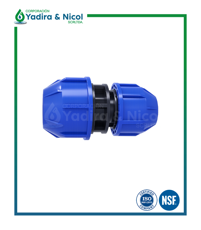 UNIÓN CON REDUCCIÓN HDPE MANGUERA LESSO
